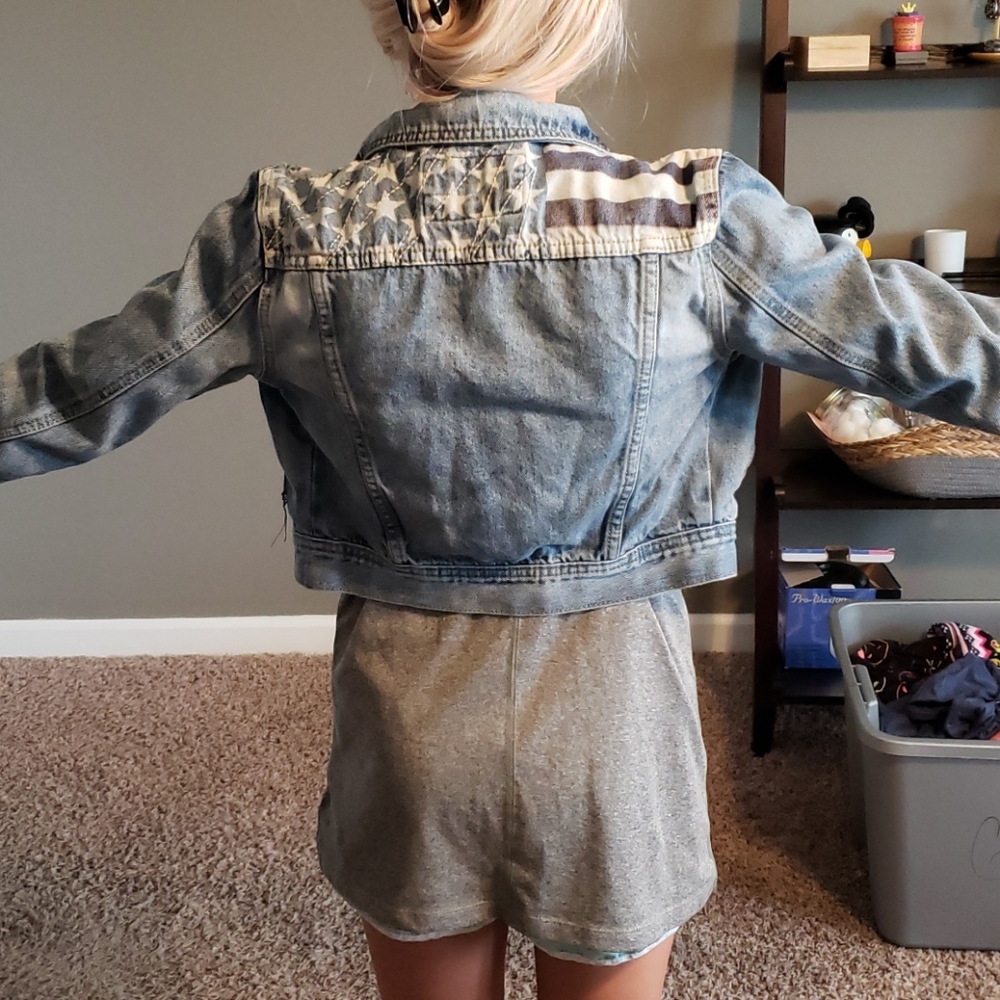 Patriotic Denim Jacket